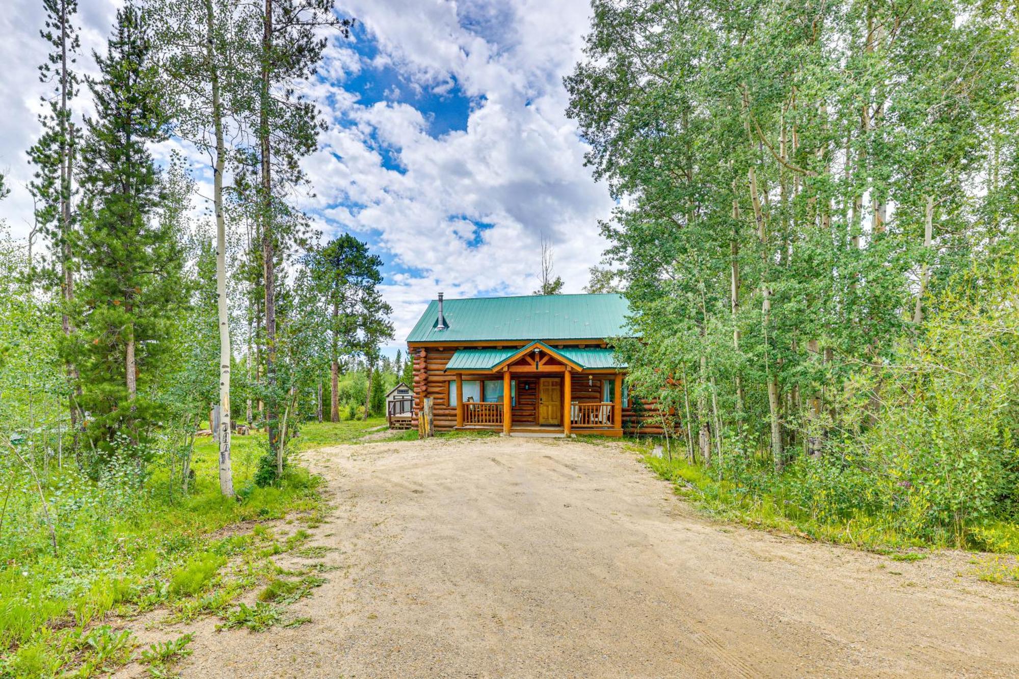 Grand Lake Cabin With Direct Access To Rocky Mtn Np! Bagian luar foto