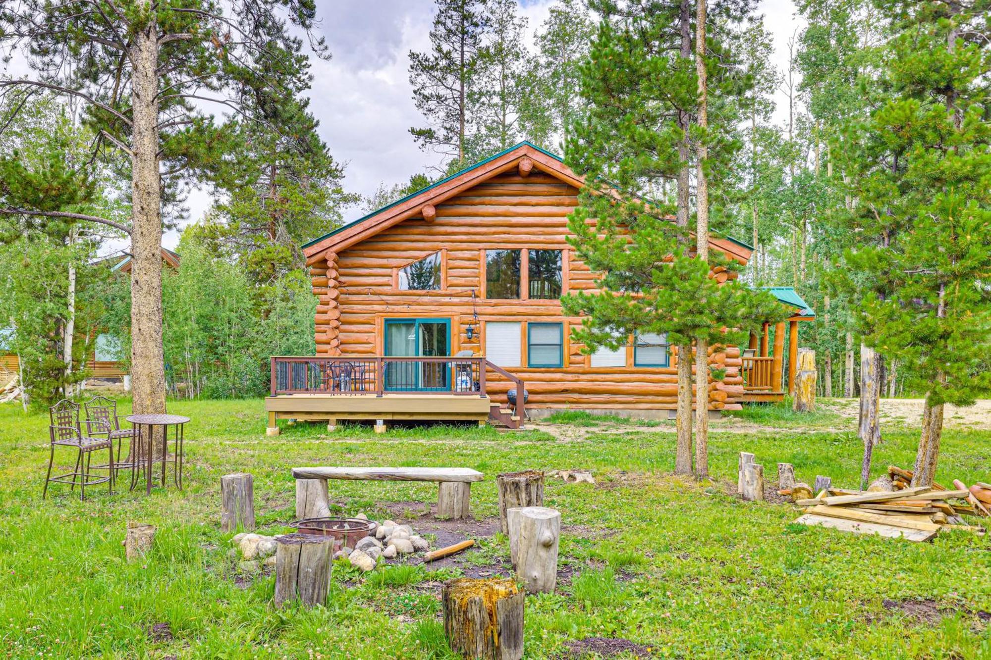 Grand Lake Cabin With Direct Access To Rocky Mtn Np! Bagian luar foto